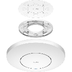 Точка доступа Cudy AC1200 Dual Band Gigabit Ceiling Mount Access Point, MT7621DAN+MT7613B+MT7603E, 867Mbps at 5GHz + 300Mbps at 2.4GHz, 1 x GbE RJ45 Port, Support 12V DC or 802.3af PoE or Passive PoE, Internal Antennas, 48V passive PoE adapter included, Cudy Mesh Support, фото4