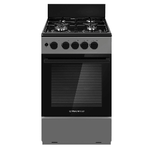 Плита газовая Maunfeld MGC50GEGR08 серый, конфорок 4 шт, духовка 59 л, 50 см x 88 см x 65 см