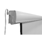 Экран с электроприводом Lumien Master Business Control 179х287 см (133') Matte White черная кайма по периметру, цвет корпуса белый 16:10. В комплекте триггер., RS232, IR, RF управл., фото4