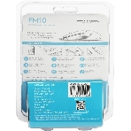 Мышь проводная A4Tech Fstyler FM10 черный/синий, 1600 dpi, USB, кнопки - 4, фото2