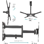 Кронштейн для телевизора Arm media LCD-404 new черный, 26'-55', max 30 кг, VESA 400x400 мм, фото7