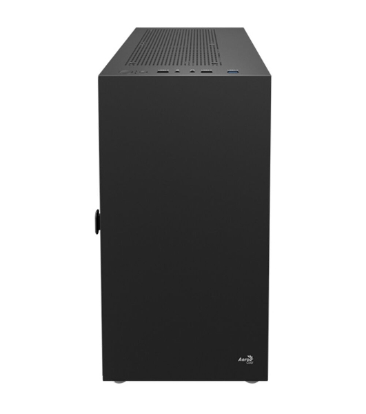 Компьютерный корпус Aerocool/Formula CS-111-G-BK-v1 (mATX, 0.5мм, стекло, USB 3.0 x1, USB 2.0 x2, 1x 12cm Black Fan)