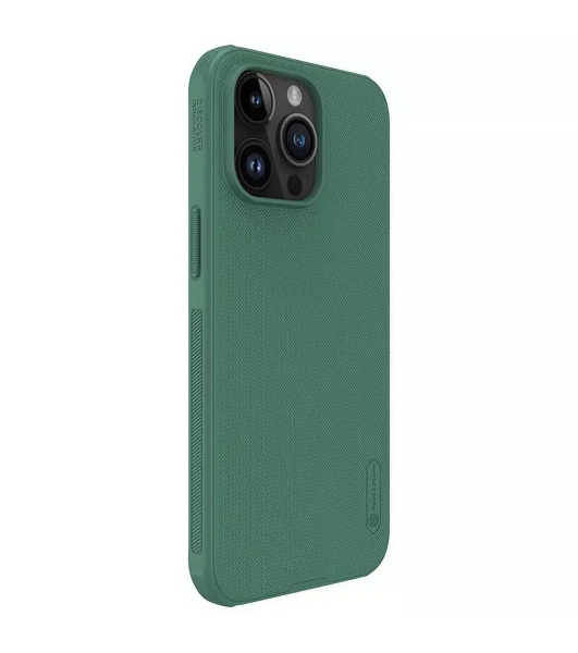 Чехол Super Frosted Shield Pro, темно-зеленый, (AP IP15 Pro Max)