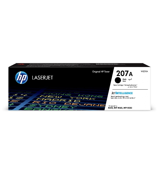 Картридж лазерный Colouring CG-W2210A (№207A) для принтеров HP Color LaserJet Pro M255dw/M282nw/M283fdn/M283fdw черный без чипа 1350 копий