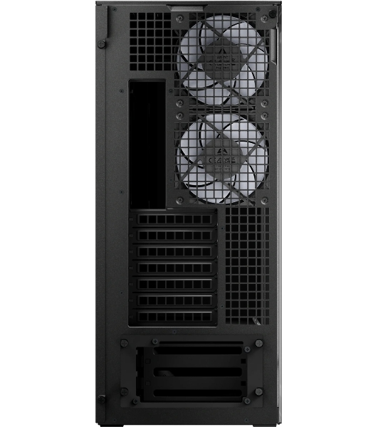 Корпус Arctic Xtender, Midi-Tower, чёрный, 3 x 140 мм, 2 x 120 мм