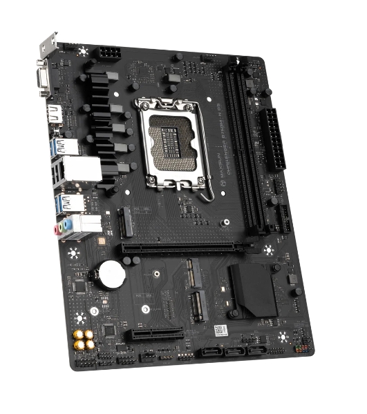 Материнская плата Maxsun Challenger B760M-N D5, LGA 1700, Intel B760, 2xDDR5, 3xSATA, 2xM.2, 1xPCIe 4.0 x16, 1xPCIe x4, 1xVGA, 1xHDMI, 1x 1Gb LAN, 2xUSB-A 2.0, 4xUSB-A 3.2 Gen 1, 5.1, mATX
