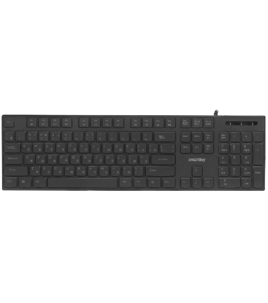 Клавиатура проводная мультимедийная Smartbuy (SBK-240U-K) ONE 240 USB черный