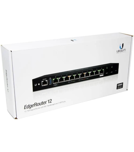 Маршрутизатор Ubiquiti ER-12-EU черный