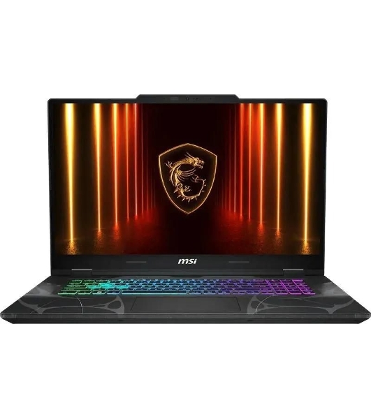 Ноутбук MSI Cyborg A17 AI B2HWFKG-048XRU/17.3'/IPS/AMD Ryzen 7 260/16Gb/512Gb SSD/NVIDIA GeForce RTX 5060 8Gb/DOS/черный/2.5kg