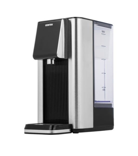 Термопот проточный Centek CT-3201 2,5 л, 2600 Вт, черный/серебристый