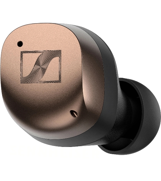 Гарнитура внутриканальные Sennheiser Momentum True Wireless 4 черный/медный беспроводные bluetooth в ушной раковине (700367 MTW4 BLACK COPPER)