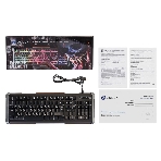 Клавиатура Oklick 717G Black Death проводная, USB Type-A, чёрный/серый, фото15