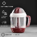 Соковыжималка Scarlett SC-JE50C08 красный/белый, цитрусовая, 25 Вт, 1200 мл, механическое, фото9