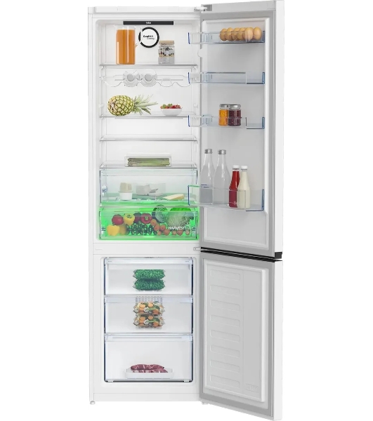 Холодильник Beko B3RCNK402HW белый двухкамерный 257/100л морозилка снизу