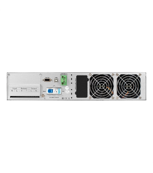 Источник бесперебойного питания On-line ExeGate PowerExpert ULS-575-10kVA.LCD.AVR.T.USB.RS232.SNMP.2U 10000VA/10000W, On-Line, PF=1, LCD, клеммы, RS232, USB, SNMP-slot, EPO, батареи внешние 192В/240В суммарной емкостью до 400Ah, Rackmount 2U/Tower, металлический корпус, черный