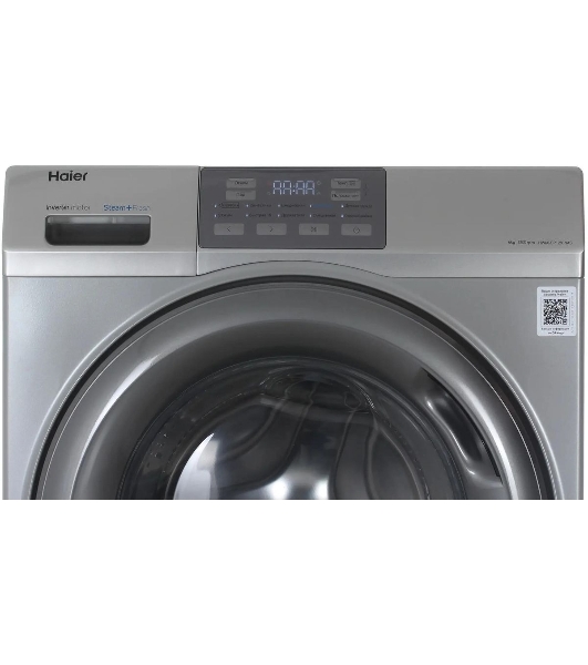 Стиральная машина Haier HW60-BP12919AS серебристый, загрузка фронтальная 6 кг, 1200 об/мин., класс: A+++