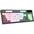 Клавиатура Oklick 731G проводная, USB Type-A, серый/белый, фото6
