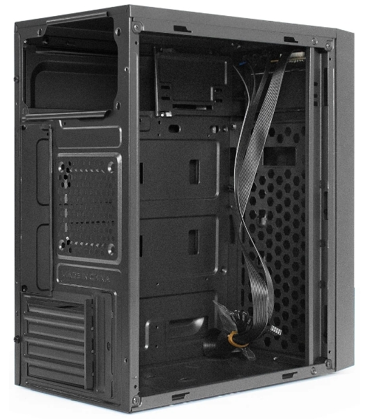Компьютерный корпус Minitower ExeGate BAA-113-AA500 (mATX, БП AA500 с вент. 8см, 2*USB, аудио, черный)