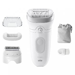Эпилятор BRAUN SE7-041 белый/серебристый