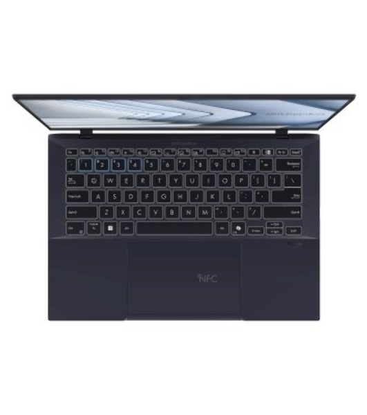 Ноутбук ASUS B9403CVAR-PP1795 14'(2880x1800 OLED)/Intel Core 7 150U(1.8Ghz)/32768Mb/1024PCISSDGb/noDVD/Int:shared/Cam/BT/WiFi/63WHr/war 1y/0.95kg/Star Black/DOS + магн корп; NumberPad; чехол; кабель microHDMI--RJ45
