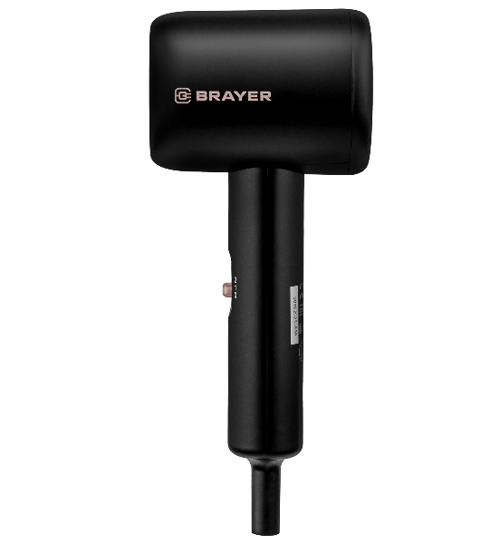 Фен BRAYER BR3027 черный, 1000 Вт