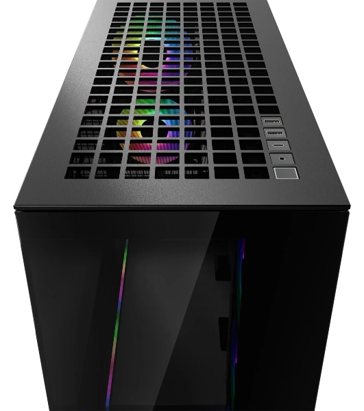 Корпус Arctic Xtender, Midi-Tower, чёрный, 3 x 140 мм, 2 x 120 мм
