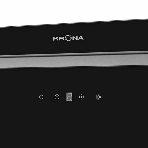 Вытяжка встраиваемая Krona Selina 600 Glass S черный, 52 см, 1300 куб. м/ч, 61 дБ, фото7