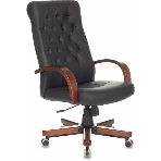 Кресло Бюрократ T-9928WALNUT/ECO черный, экокожа, фото7