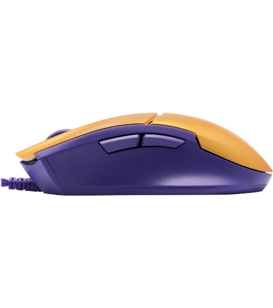Мышь проводная A4Tech Bloody L65 Max желтый/фиолетовый, 12000 dpi, USB, кнопки - 7