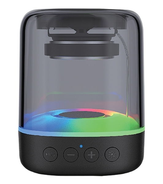 Акустическая система QUMO Plasma mini ВТ 0081 3 ВТ объемное звучание RGb