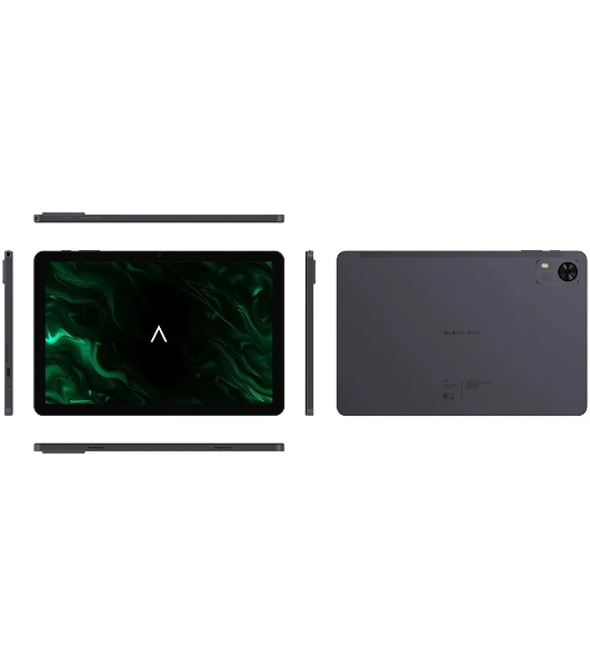 Планшет Digma Pro Zoom T606, 10.1', 6Gb, 128Gb, 3G, LTE, Android 14, темно-серый