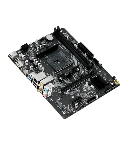 Материнская плата Maxsun MS-Challenger A520M-K WIFI, AM4, AMD A520, 2xDDR4, 3xSATA, 2xM.2, 1xPCIe 3.0 x16, 1xPCIe 3.0 x1, 1xDP, 1xHDMI, 1x1Gb LAN, Wi-Fi 5, Bluetooth 4.2, 2xUSB-A 5Gbps, 4xUSB-A 2.0, 2x3.5 мм, 5.1, mATX