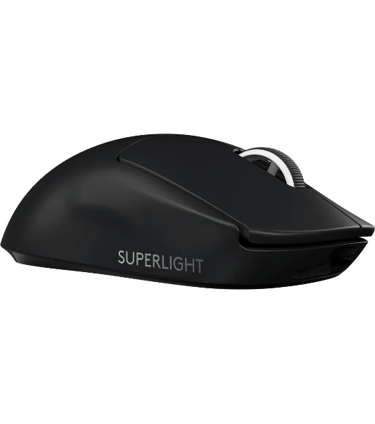 Мышь беспроводная Logitech G PRO X SUPERLIGHT черный, 25600 dpi, радиоканал, USB, кнопки - 5