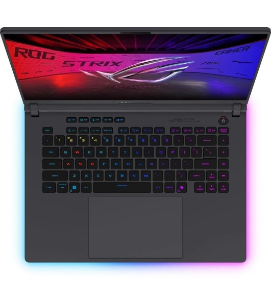 Ноутбук ASUS ROG Strix G16 G615LR-S5348/16'/IPS/Intel Core Ultra 7 255HX/32GB/1024GB SSD/NVIDIA GeForce RTX 5070 Ti 12GB/Без ОС/серый/2.65kg
