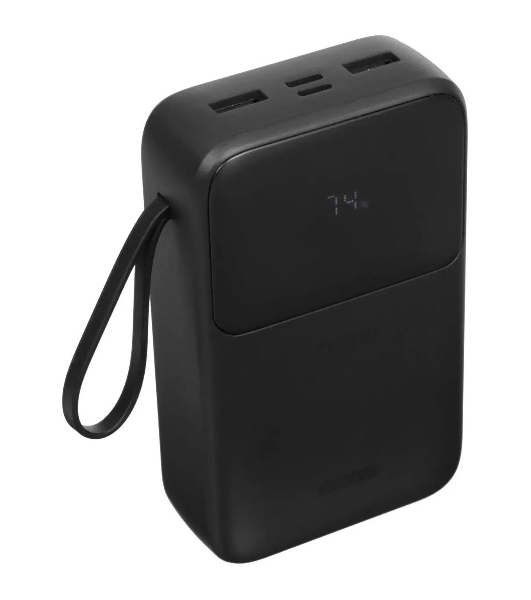 Портативный аккумулятор Tecno Pocket S201 20000mAh 2.4A 2xUSB-A/USB-C черный