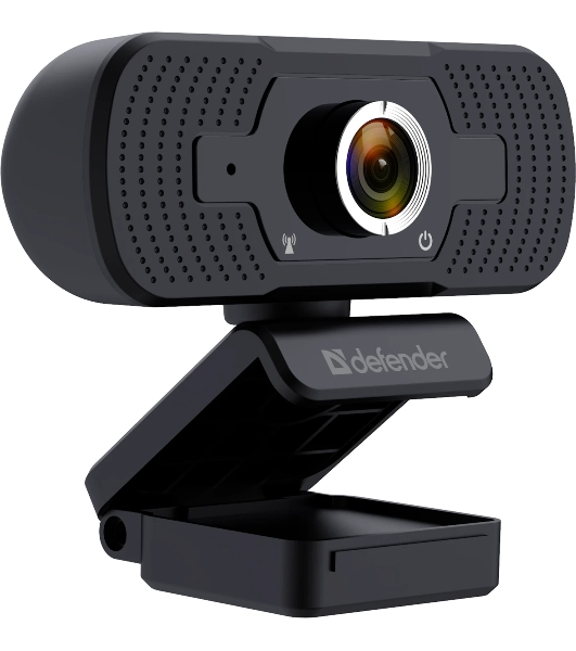 Веб-камера Defender G-lens 2591 2560x1440, 30 кадр/с, USB, микрофон, крепление на мониторе