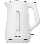 Электрочайник Bosch TWK1M121 белый, 1.7 л, 2400 Вт, скрытый нагревательный элемент, фото8