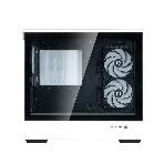 Компьютерный корпус ZALMAN P30 BW, MATX, BLACK/WHITE, WINDOW, 2x3.5', 3x2.5', 1xUSB TYPE-C, 1xUSB 3.0, SIDE 2x120мм ARGB, REAR 1x120мм ARGB, фото8