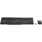 Комплект клавиатура+мышь Logitech MK235 беспроводной, USB, 1000 DPI, серый, фото15