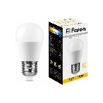 Лампа светодиодная Feron LB-750 11W 230V E27 2700K G45, фото 1