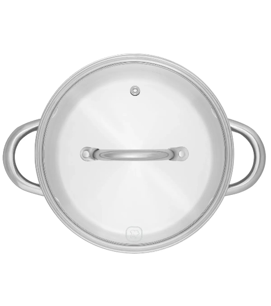 Кастрюля Rondell Point RDS-1311 2.8 л. d=20 см, с крышкой, нержавеющая сталь 18/10