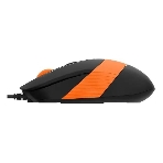 Комплект клавиатура+мышь A4Tech FStyler F1010 проводной, USB, 1600 DPI, чёрный/оранжевый, фото14