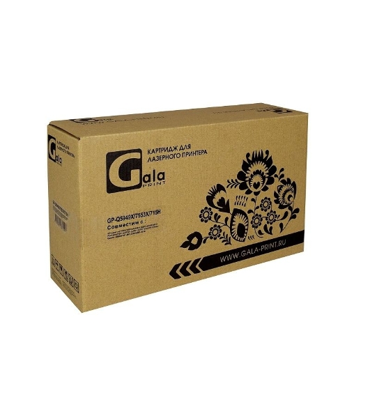 Картридж лазерный GalaPrint GP-Q5949X/7553X/715H черный (7000 стр.) для HP LaserJet 1320/1320N/3390/3392/P2010/P2014/P2015/2015d/2015n/M2727/M2727nf/M2727nfs/Canon LBP-3310/3370/3300
