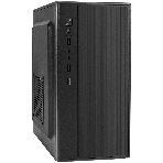 Компьютерный корпус Minitower ExeGate BAA-408-AA500 (mATX, БП AA500 с вент. 8см, 2*USB, HD Audio, черный), фото 1