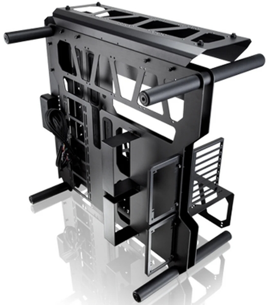 Корпус без блока питания Raijintek ENYO, Full-Tower, TG, no fans, 4xUSB-A 3.0, SSI-EEB, E-ATX, ATX, mATX, mITX Black