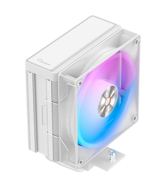 Кулер для процессора Cooler Ocypus Delta A40 WH ARGb белый 120мм алюминий+медь 2000rpm 29db 4-pin 220W 156мм