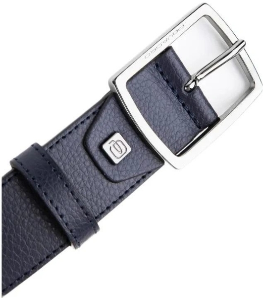Ремень мужской Piquadro Modus CU6744MOS/BLU 125х3.5 см синий натур.кожа