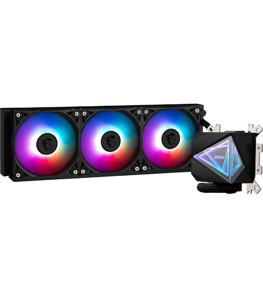 Система жидкостного охлаждения MSI MAG CORELIQUID I360 3x ARGb Gen2 Fan, ARGb Gen2 Block, Color Box