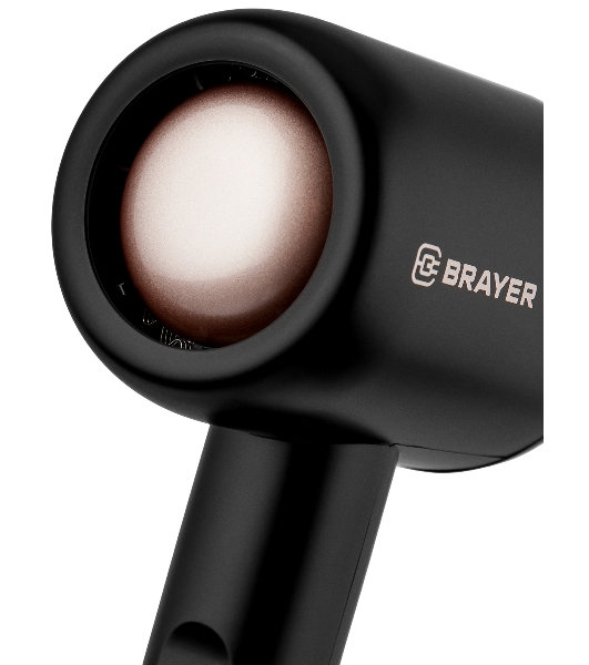 Фен BRAYER BR3027 черный, 1000 Вт