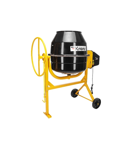 Бетоносмеситель Kranz KR-180 700 Вт, 180 л, чугунный венец, 23 об/мин